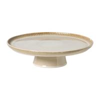 Taartplateau Toscane - beige - ø30x8 cm
