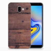Samsung Galaxy J6 Plus (2018) | Bumper Hoesje | Old Wood