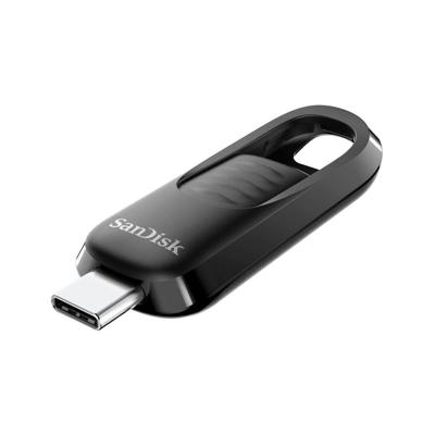 SanDiskULTRA SLIDER 128GB USB 3.2 Gen 1 400 MB/s USB-sticks Zwart