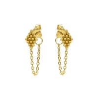 Karma Oorbellen Chain Diamond Dots Goud