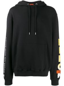 Heron Preston sweat à capuche Flame - Noir