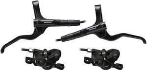 Shimano mt200 hydraulische schijfremset voor + achter 1000/1700 mm zwart