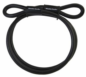 Masterlock Staalkabel, 3m, O10mm, plastic sleeve - 49EURD 49EURD