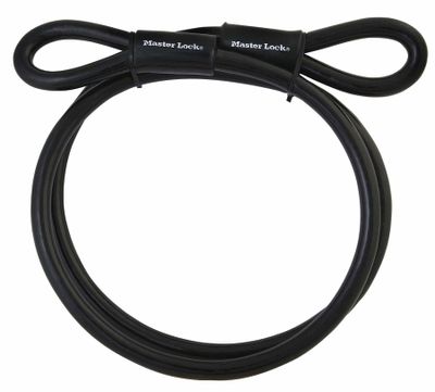 Masterlock Staalkabel, 3m, O10mm, plastic sleeve - 49EURD 49EURD