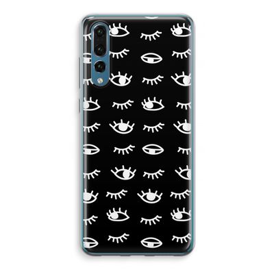 Eye pattern #3: Huawei P20 Pro Transparant Hoesje