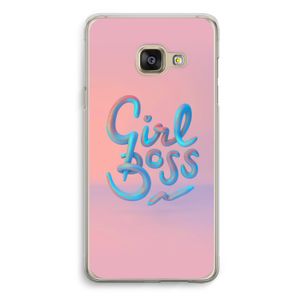 Girl boss: Samsung Galaxy A3 (2016) Transparant Hoesje