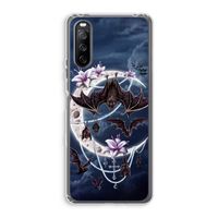 Vleermuizen Maan: Sony Xperia 10 III Transparant Hoesje