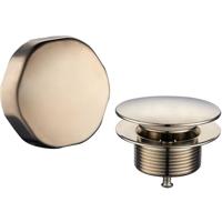 Wiesbaden Doblar Badafvoer met Overloop - Geborsteld RVS Staal