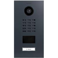 DoorBird D2101V Buitenunit voor Video-deurintercom via WiFi LAN RVS, RAL 7016 (zijdemat) - thumbnail