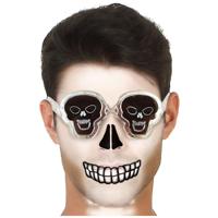 Bril Wit Halloween