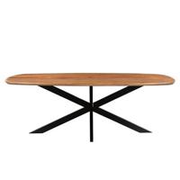 Livingfurn - Eetkamertafel Jesper Danish Oval 210cm - Mangohout