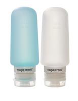 Eagle Creek Silicone Bottles 3 Oz - clear/aqua