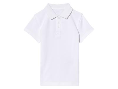 2 kinder poloshirts (Wit, 146/152)