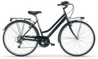 Mbm Touring 28 Inch 46 cm Dames 6V V-Brakes Zwart - thumbnail