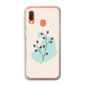 Love your petals: Samsung Galaxy A20e Transparant Hoesje