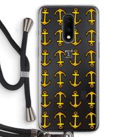 Musketon Anchor: OnePlus 7 Transparant Hoesje met koord