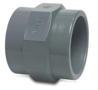 pvc draadsok 50mm x 1.1/4" 10 bar