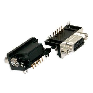 Intronics OEM SCW09F 9 polige D-sub female PCB connector