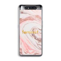 Feminist: Samsung Galaxy A80 Transparant Hoesje