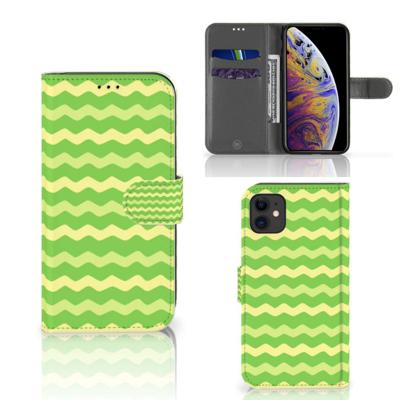 Apple iPhone 11 | Telefoon Hoesje | Waves Green