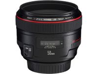 Canon EF 50mm f/1.2L USM SLR Zwart - thumbnail