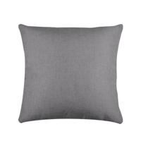 Stof Textile sierkussen Bea - grijs - 50 x 50 cm - bank kussens - polyester Stof Textile sierkussen Bea - grijs - 50 x 50 cm - bank kussens - polyester