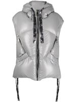 Khrisjoy gilet matelassé à capuche - Gris