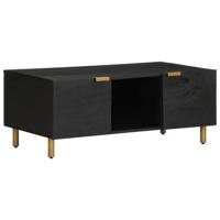 Salontafel 100x54x40 cm bewerkt hout zwart