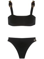 Brigitte bikini à détails de boucles - Noir - thumbnail