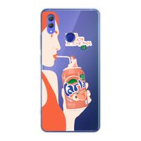 Peach please!: Honor Note 10 Transparant Hoesje