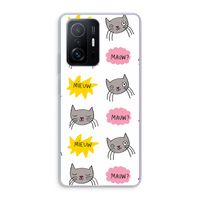 Meow: Xiaomi 11T Pro Transparant Hoesje