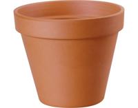 Pot roodsteen d13h11.6 cm terra - Hortus