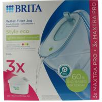 Brita Waterfilterbundel cool powder blue + 3 filters Brita Waterfilterbundel cool powder blue + 3 filters