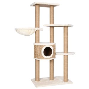 VidaXL Kattenmeubel met krabpalen 126 cm zeegras