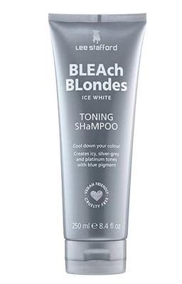 Lee Stafford Bleach Blondes Ice White Toning Shampoo 250ml | Dierproefvrije Shampoo