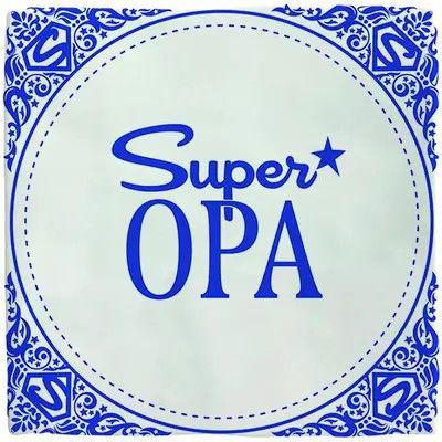 Tegeltje super opa - Plenty gifts spellen