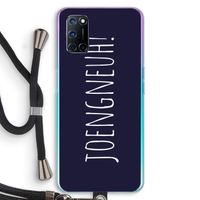 Joengneuh!: Oppo A52 Transparant Hoesje met koord
