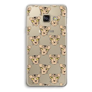 Tijger: Samsung Galaxy A3 (2016) Transparant Hoesje