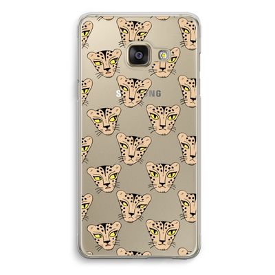 Tijger: Samsung Galaxy A3 (2016) Transparant Hoesje