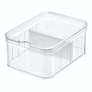 iDesign - Opbergbox Koelkast met Vakken, 21.2 x 16.2 x 9.6 cm, Kunstst