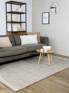 MOMO Rugs - Vaasa Grey White - 160x230 cm Vloerkleed