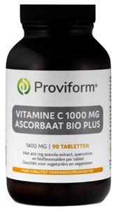 Proviform Vitamine C1000 ascorbaat bio plus (90 tab)