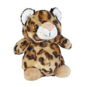 Pluche knuffel dieren Luipaard 12 cm