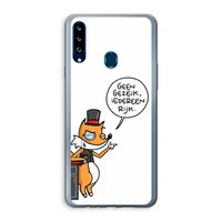 Geen Gezeik: Samsung Galaxy A20s Transparant Hoesje