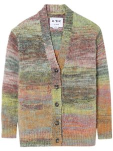 RE/DONE cardigan 90s en alpaga - Multicolore