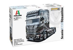 Italeri Scania R730 Streamline Vrachtwagen/oplegger miniatuur Montagekit 1:24