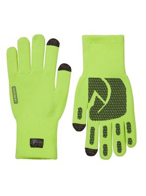 SealSkinz Anmer Ultra grip knitted fietshandschoenen neon geel