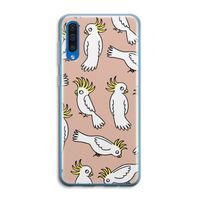 Papegaai: Samsung Galaxy A50 Transparant Hoesje