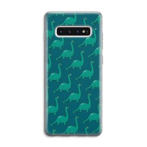 Diplodocus: Samsung Galaxy S10 4G Transparant Hoesje