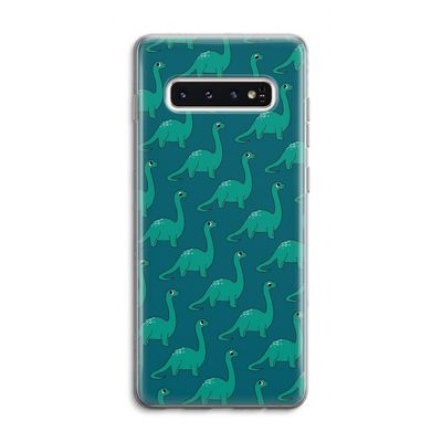 Diplodocus: Samsung Galaxy S10 4G Transparant Hoesje